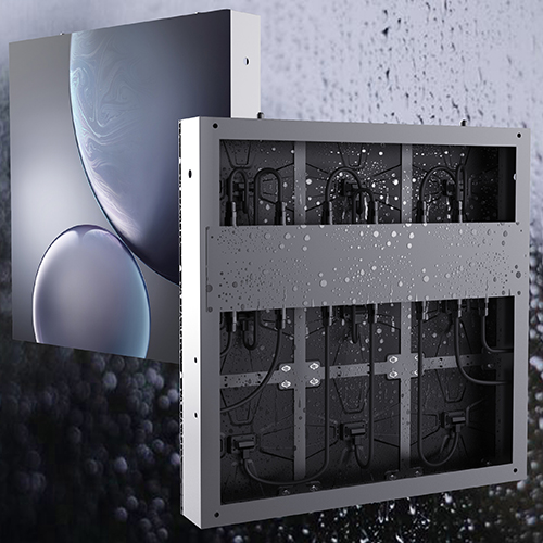 OFC-Serie SMD-Front-LED-Bildschirm mit ultrahoher Helligkeit für den Außenbereich, modularer LED-Bildschirm mit leichtem Staubschutz und wasserdichter LED-Fliese für LED-Videokarte